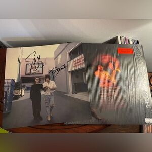 Signed Selena Gomez I said I love You First Candy Cane Red Vinyl Autograph
